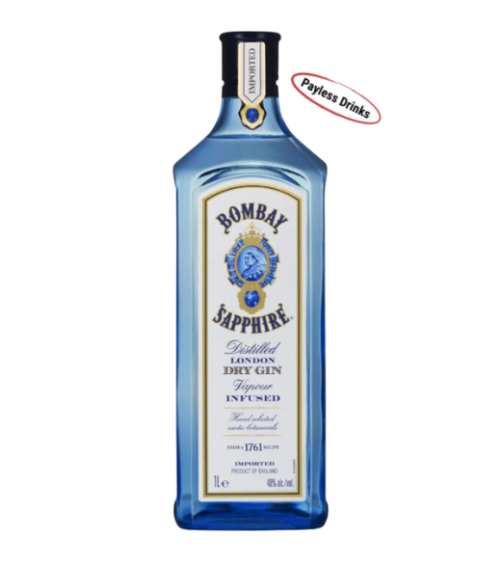 Buy Bombay Sapphire Gin - 1 Litre Online in Accra, Ghana from Payless Drinks.