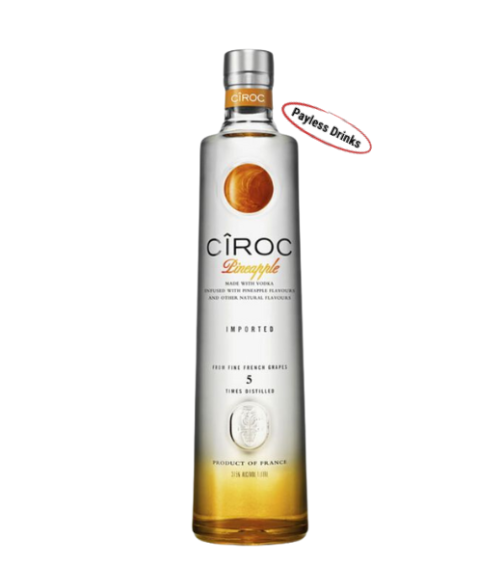 Buy Cîroc Pineapple Flavoured Vodka - 1 Litre online in Accra, Ghana from payless drinks and get it delivered to you.